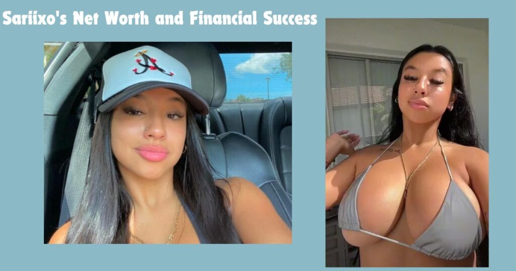 Sariixo's Net Worth and Financial Success