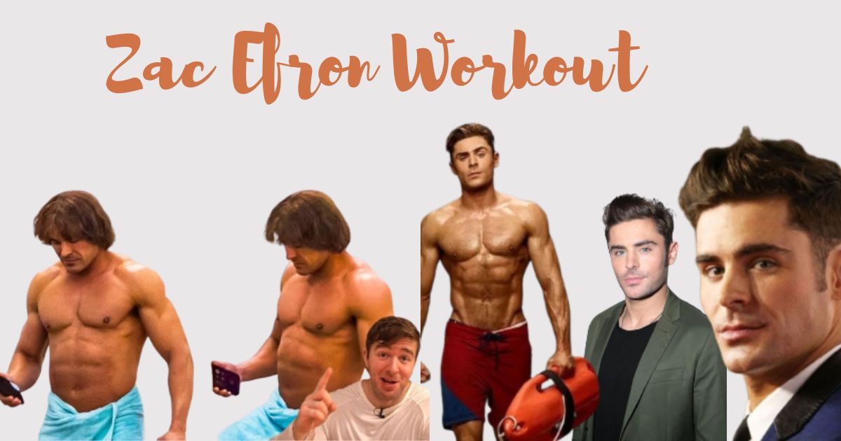 The Zac Efron Workout for His Ripped Body in 'The Iron Claw' and 'Baywatch'